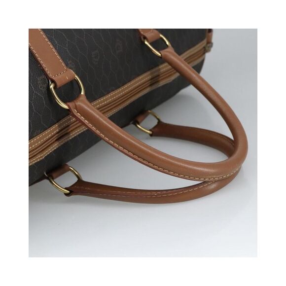 Pre Loved Dior Cannage Travel Bag Unisex Brown Luggage - Picture 7 of 8